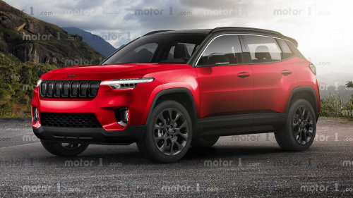 Новости | Jeep выпустит Sub-Renegade с двигателем на электротяге